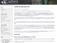 Tablet Screenshot of cadies.co.uk